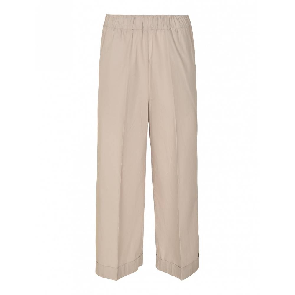 KILTIE Olivia pantaloni gamba con risvolto elastico in vita Smaltimento dello stoccaggio