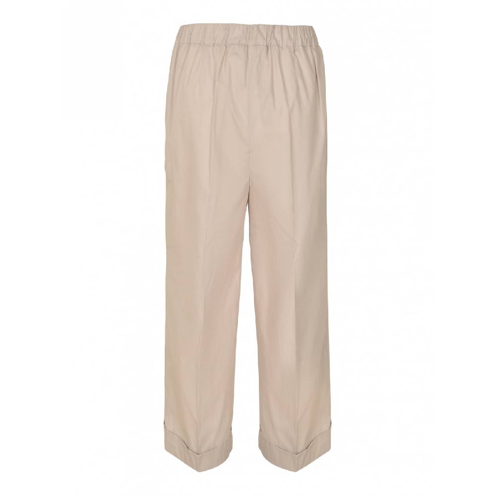 KILTIE Olivia pantaloni gamba con risvolto elastico in vita Smaltimento dello stoccaggio
