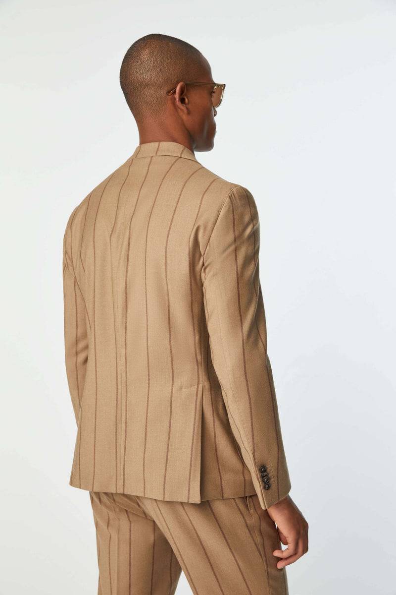 Lubiam Abito TOM non trattato gessato beige Abito TOM non trattato gessato beige Shopping Online