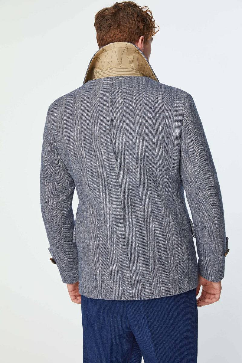 Lubiam Peacoat Sartorial Indigo Peacoat Sartorial Indigo Sottocosto
