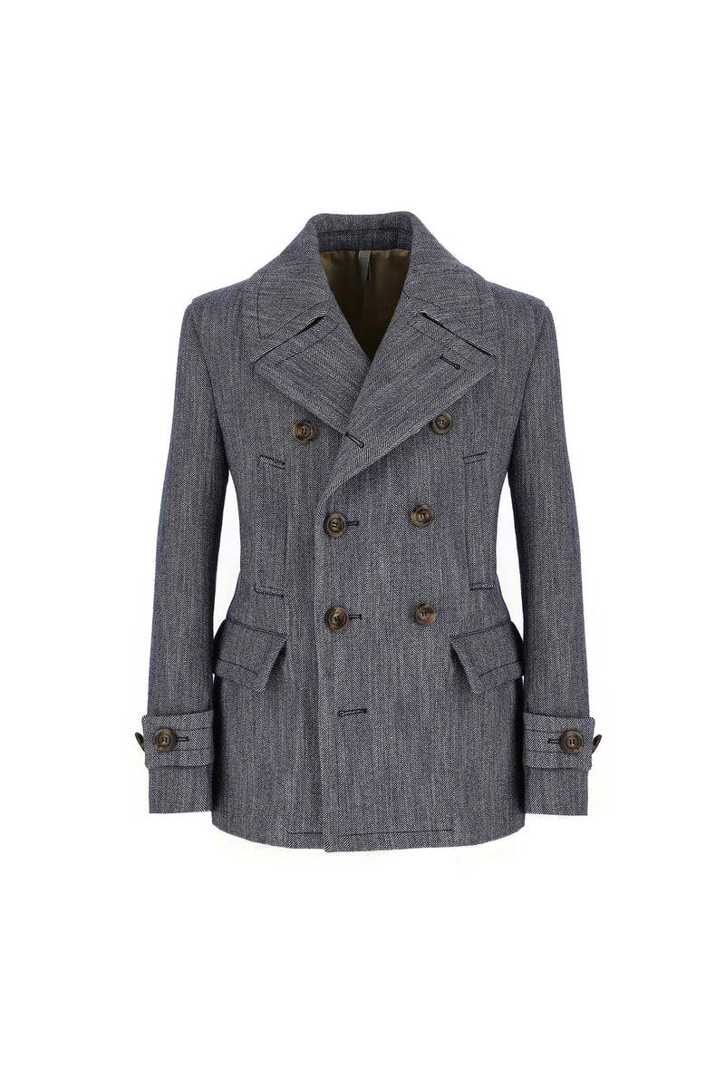 Lubiam Peacoat Sartorial Indigo Peacoat Sartorial Indigo Sottocosto