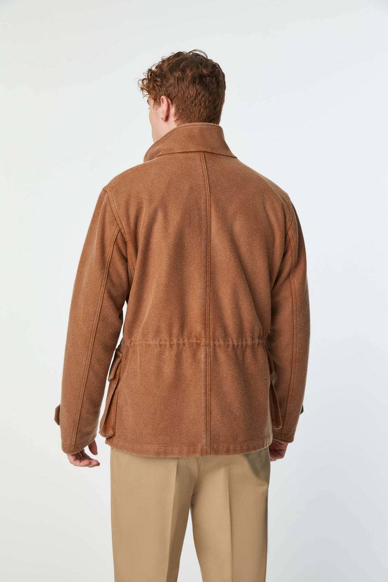 Lubiam Field jacket tinto capo marrone bruciato Field jacket tinto capo marrone bruciato Outlet