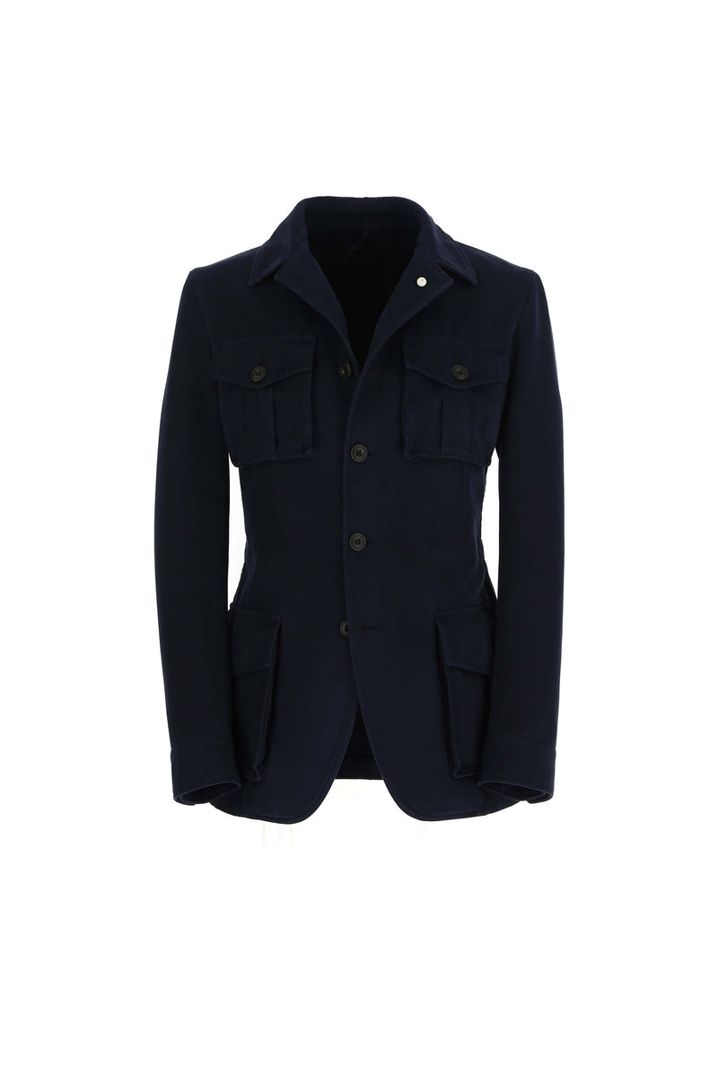 Lubiam Giacca SAHARA tinto capo blu notte Giacca SAHARA tinto capo blu notte Sconto