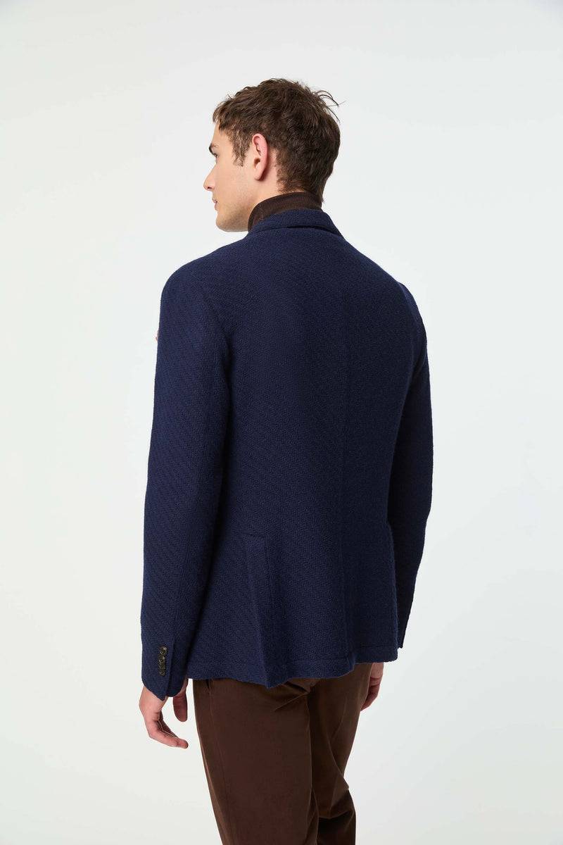 Lubiam Giacca PUNTO doppiopetto blu Giacca PUNTO doppiopetto blu Online