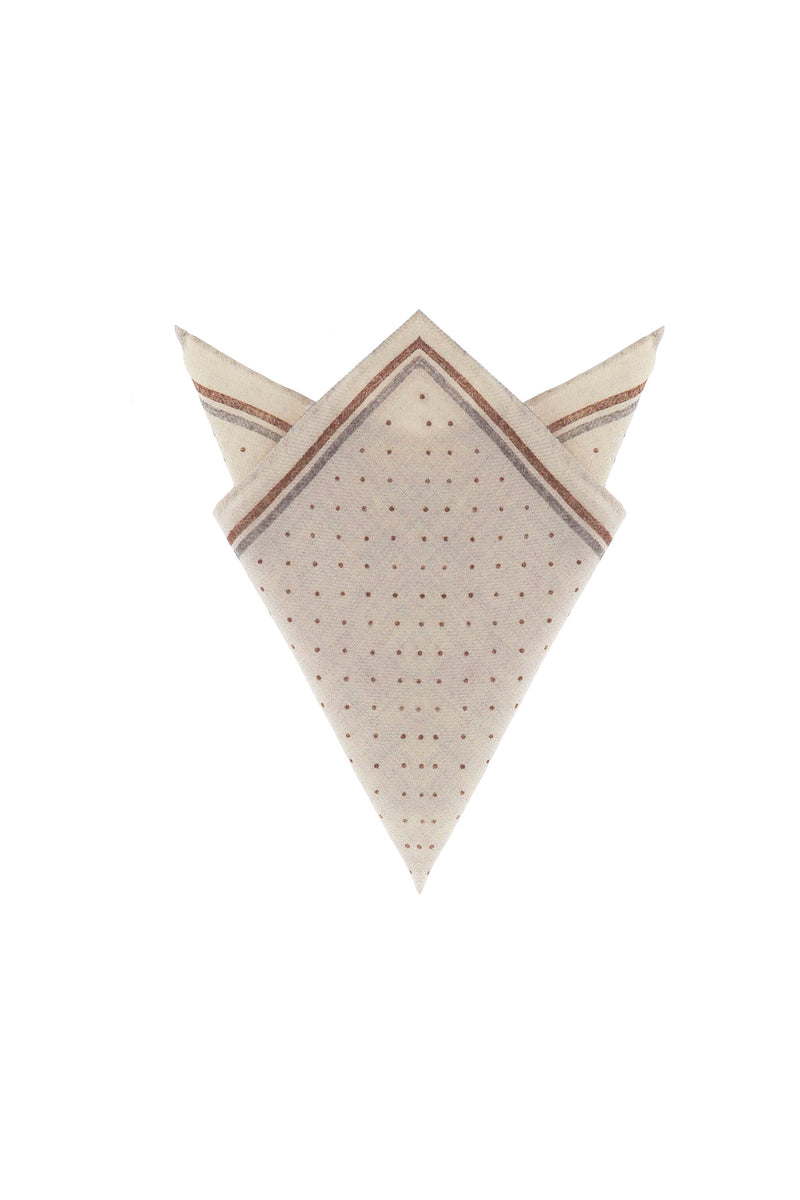 Lubiam Pochette beige fantasia micro-pois Pochette beige fantasia micro-pois Outlet