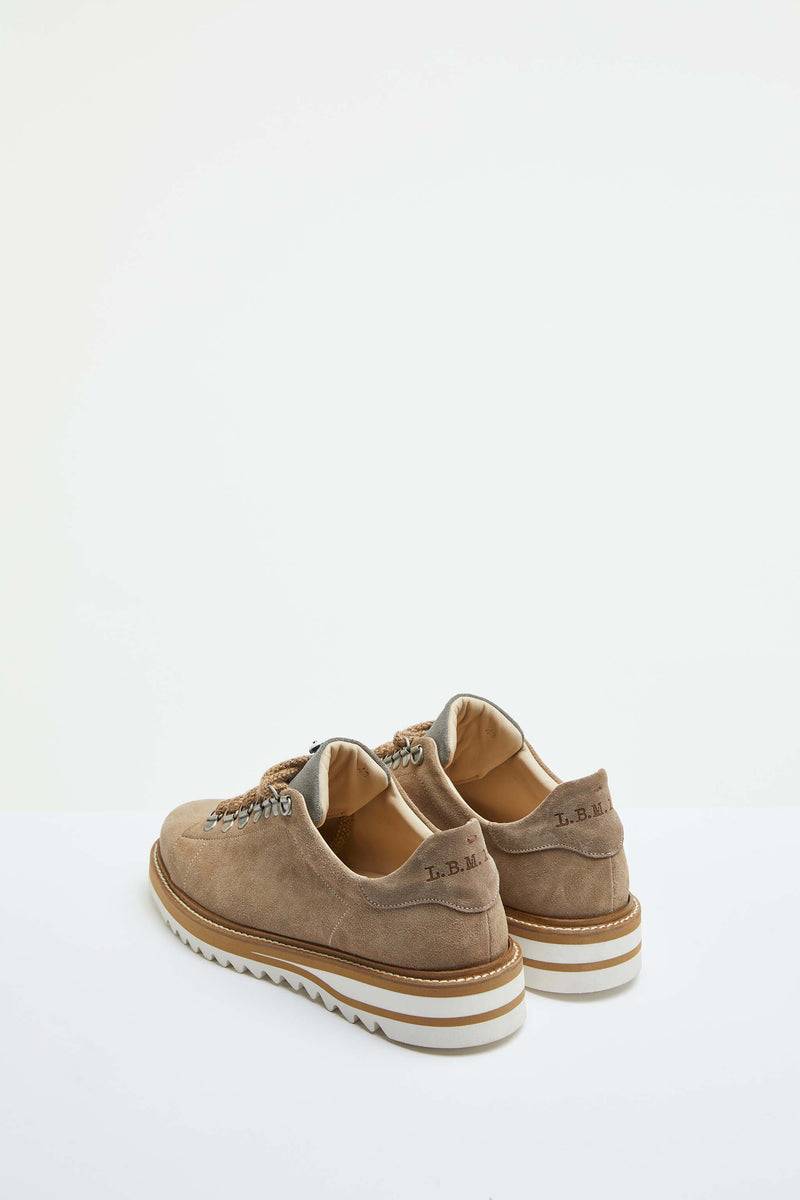 Lubiam Scarpa stile hiking beige Scarpa stile hiking beige Vendita Economica