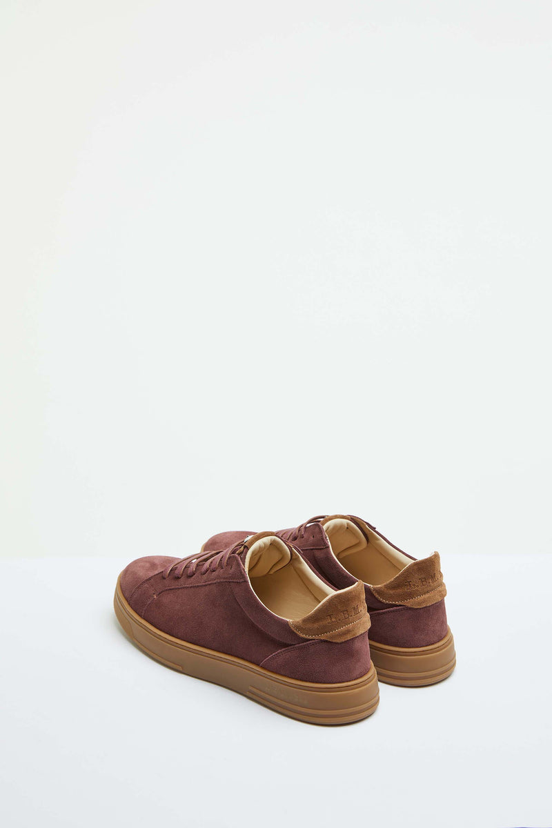Lubiam Sneaker retro-tennis vinaccia Sneaker retro-tennis vinaccia I Più Venduti