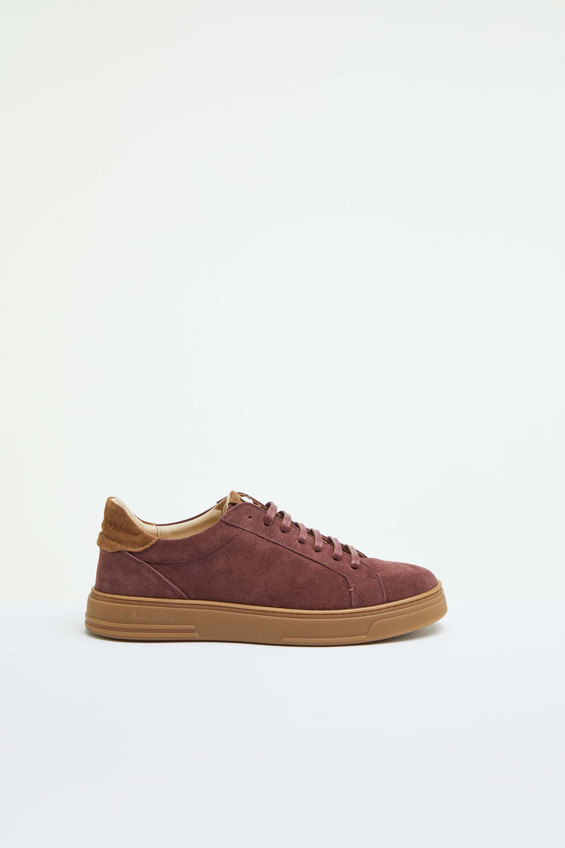 Lubiam Sneaker retro-tennis vinaccia Sneaker retro-tennis vinaccia I Più Venduti