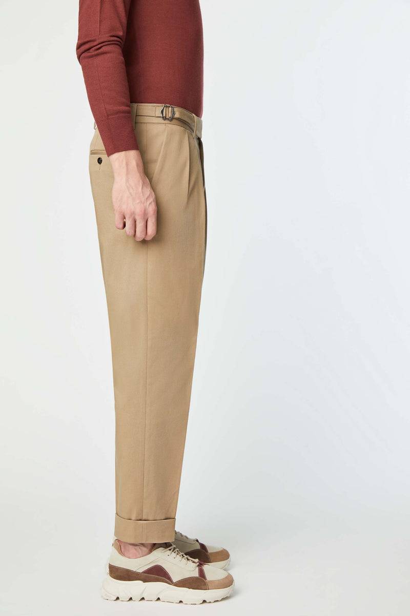 Lubiam Pantalone HERBIE nocciola Pantalone HERBIE nocciola In Linea