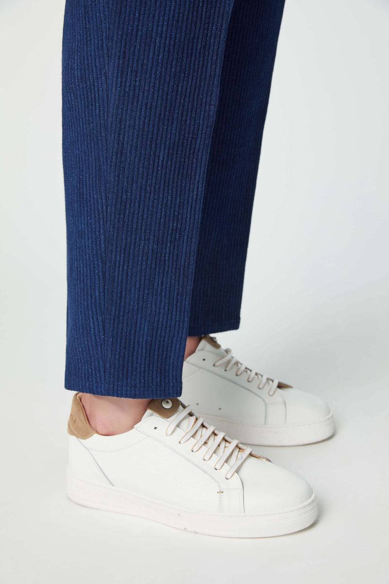 Lubiam Pantalone MILES Sartorial Indigo blu denim Pantalone MILES Sartorial Indigo blu denim Saldi