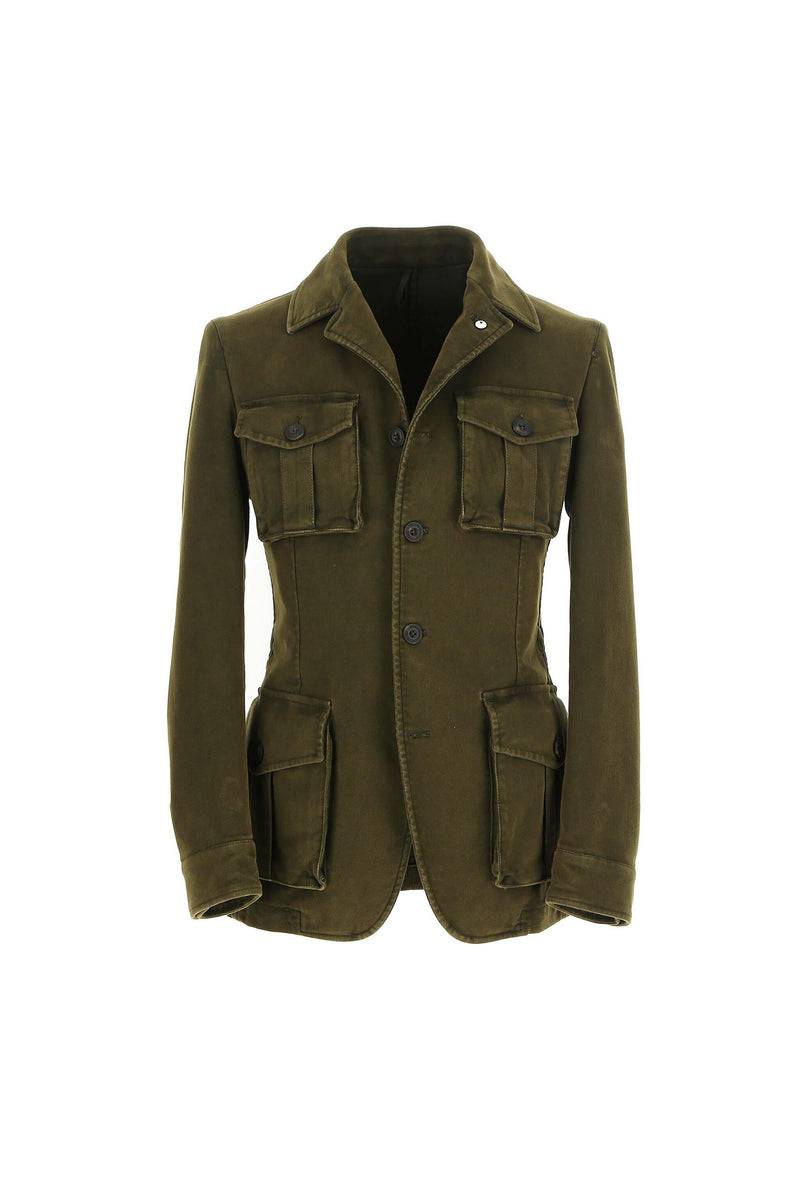 Lubiam Giacca SAHARA tinto capo verde militare Giacca SAHARA tinto capo verde militare Hotsell