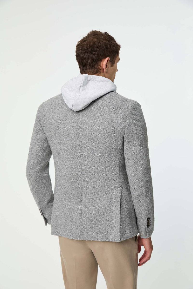 Lubiam Giacca PUNTO monopetto grigio chiaro Giacca PUNTO monopetto grigio chiaro Negozi Online
