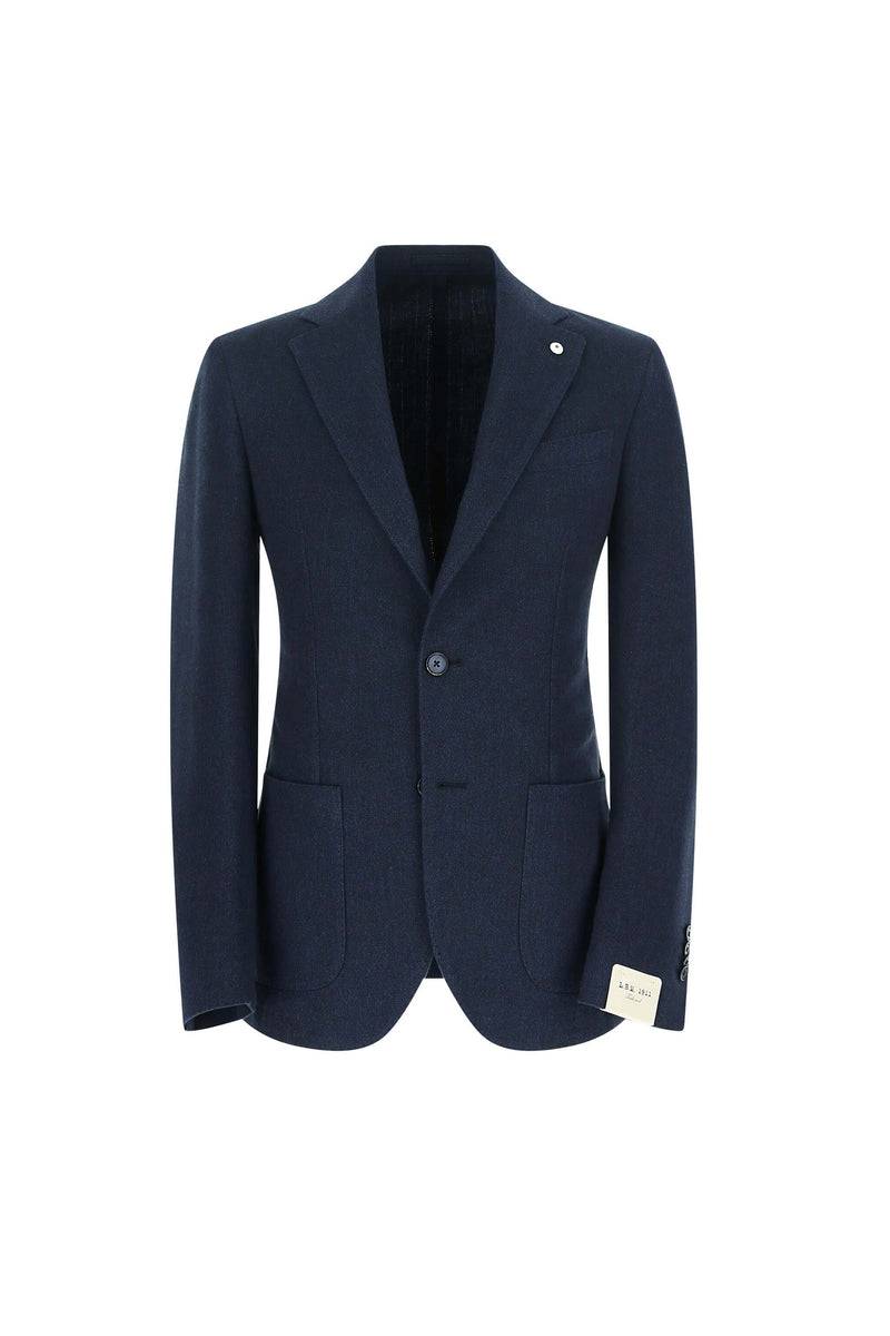Lubiam Giacca Jack slim washed blu denim Giacca Jack slim washed blu denim Presa