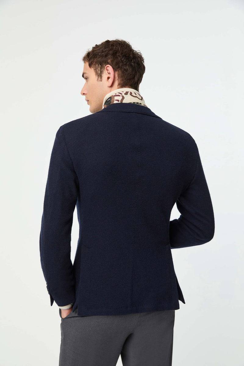 Lubiam Giacca JACK in cashmere blu Giacca JACK in cashmere blu Ultimo giorno