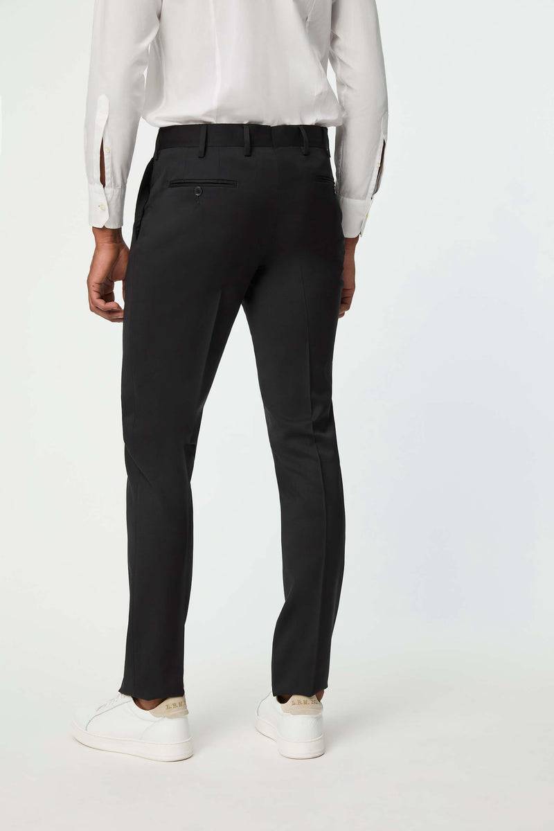 Lubiam Pantalone Duetto LONG ISLAND nero Pantalone Duetto LONG ISLAND nero Nuovo