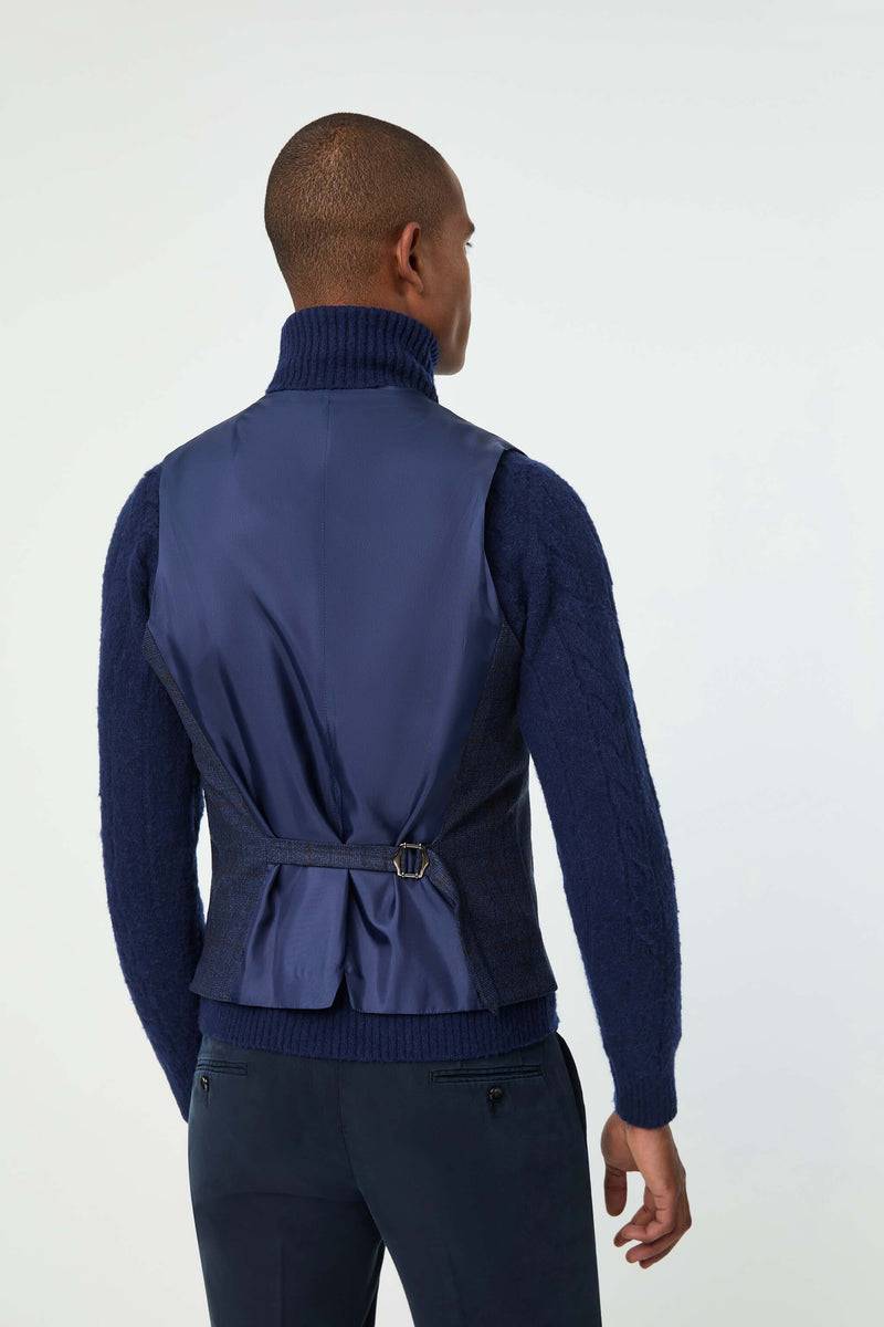 Lubiam Gilet OSCAR blu scuro Gilet OSCAR blu scuro Affare Del Giorno
