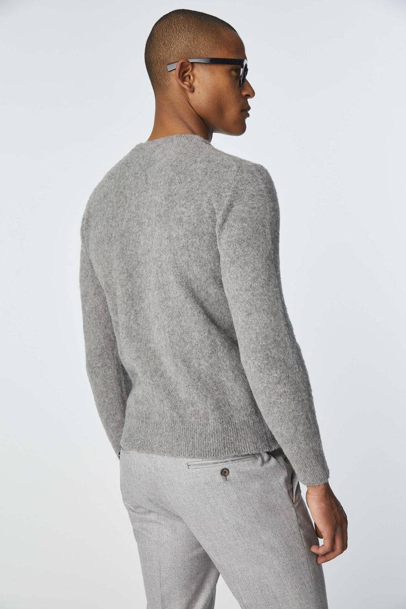 Lubiam Maglia girocollo leggera grigia melange Maglia girocollo leggera grigia melange Offerta Anniversario