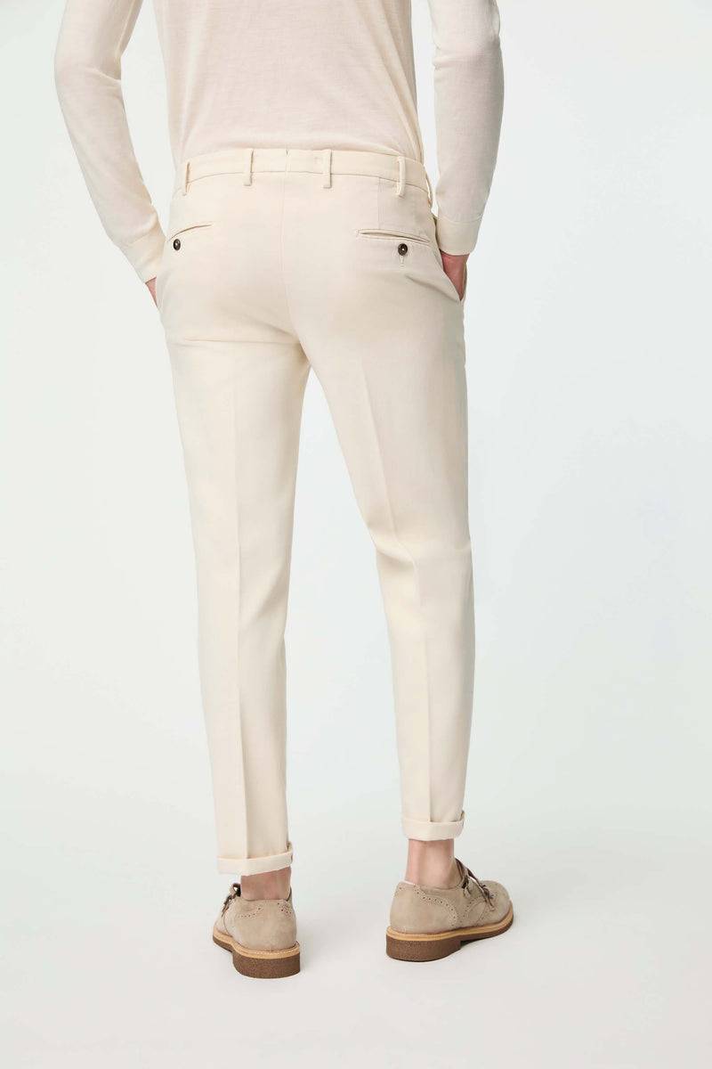 Lubiam Pantalone ELTON tinto capo bianco avorio Pantalone ELTON tinto capo bianco avorio Fino al 60% di sconto