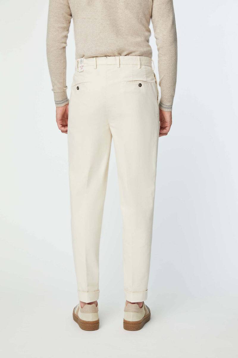 Lubiam Pantalone MILES tinto capo bianco Pantalone MILES tinto capo bianco Fino al 55% di sconto