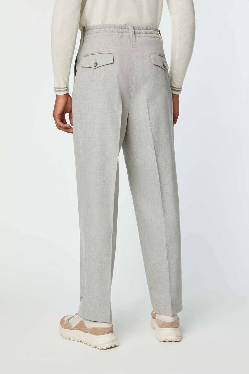 Lubiam Pantalone MARK non trattato grigio ghiaccio Pantalone MARK non trattato grigio ghiaccio Solo un giorno rimasto