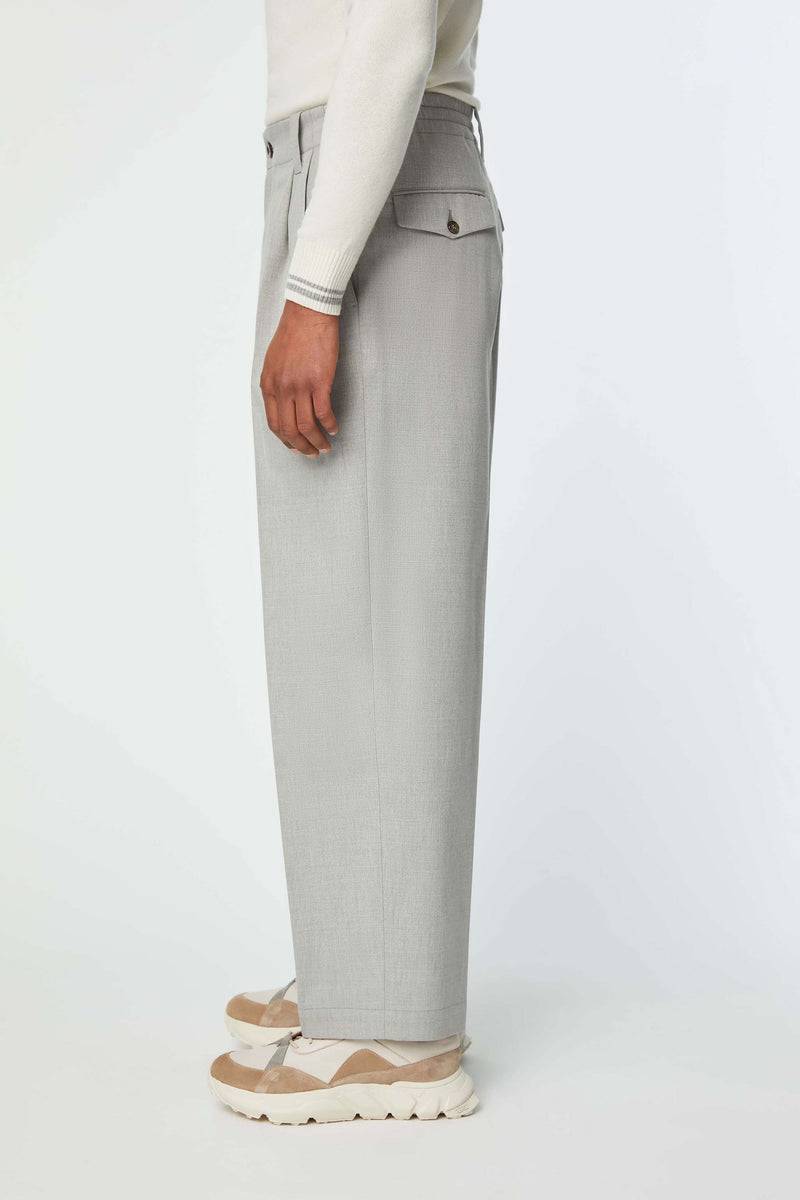 Lubiam Pantalone MARK non trattato grigio ghiaccio Pantalone MARK non trattato grigio ghiaccio Solo un giorno rimasto