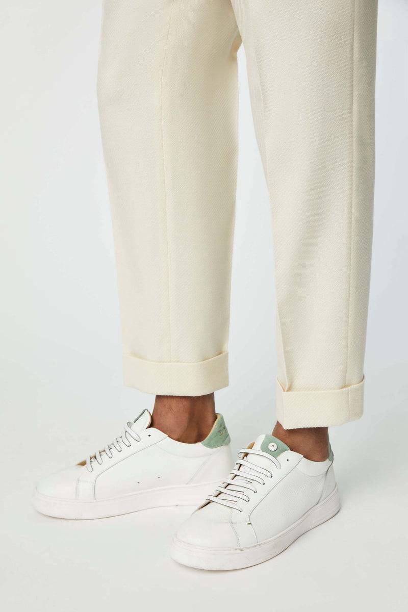Lubiam Pantalone MILES bianco avorio Pantalone MILES bianco avorio Enormi sconti