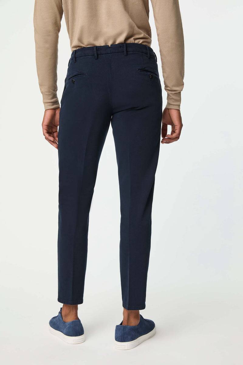 Lubiam Pantalone ELTON tinto capo blu Pantalone ELTON tinto capo blu Black Friday Prezzi