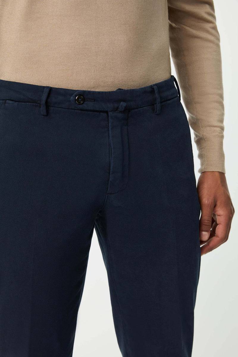 Lubiam Pantalone ELTON tinto capo blu Pantalone ELTON tinto capo blu Black Friday Prezzi