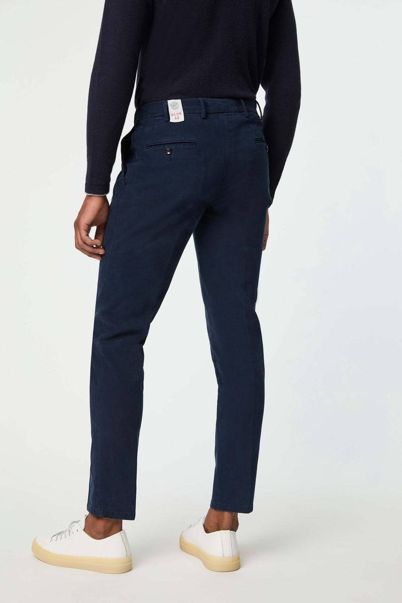 Lubiam Pantalone MUDDY tinto capo blu Pantalone MUDDY tinto capo blu Sconti questo mese