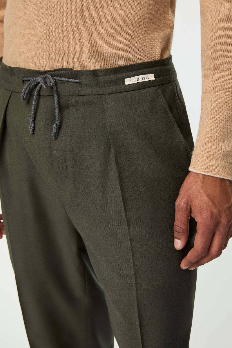 Lubiam Pantalone LESTER verde camo Pantalone LESTER verde camo Italia
