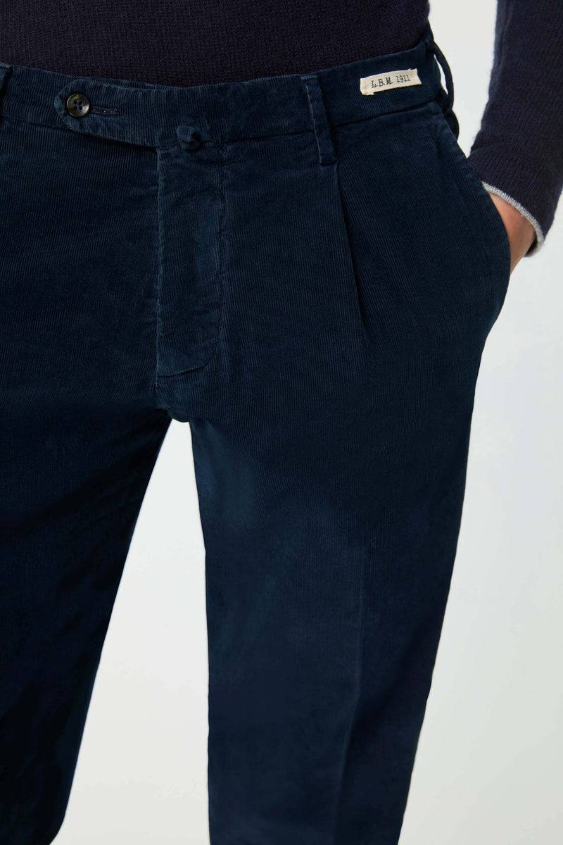 Lubiam Pantalone MICHAEL tinto capo blu Pantalone MICHAEL tinto capo blu Promozione