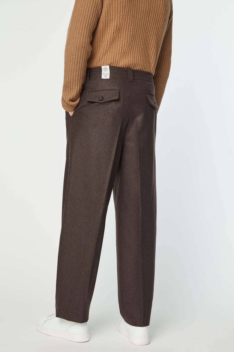 Lubiam Pantalone MARK non trattato marrone Pantalone MARK non trattato marrone Negozi Online