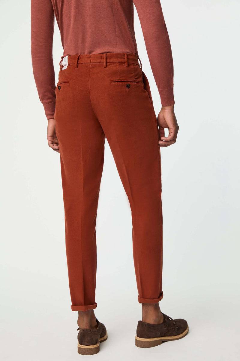 Lubiam Pantalone MUDDY tinto capo ruggine Pantalone MUDDY tinto capo ruggine Promozione Limitata