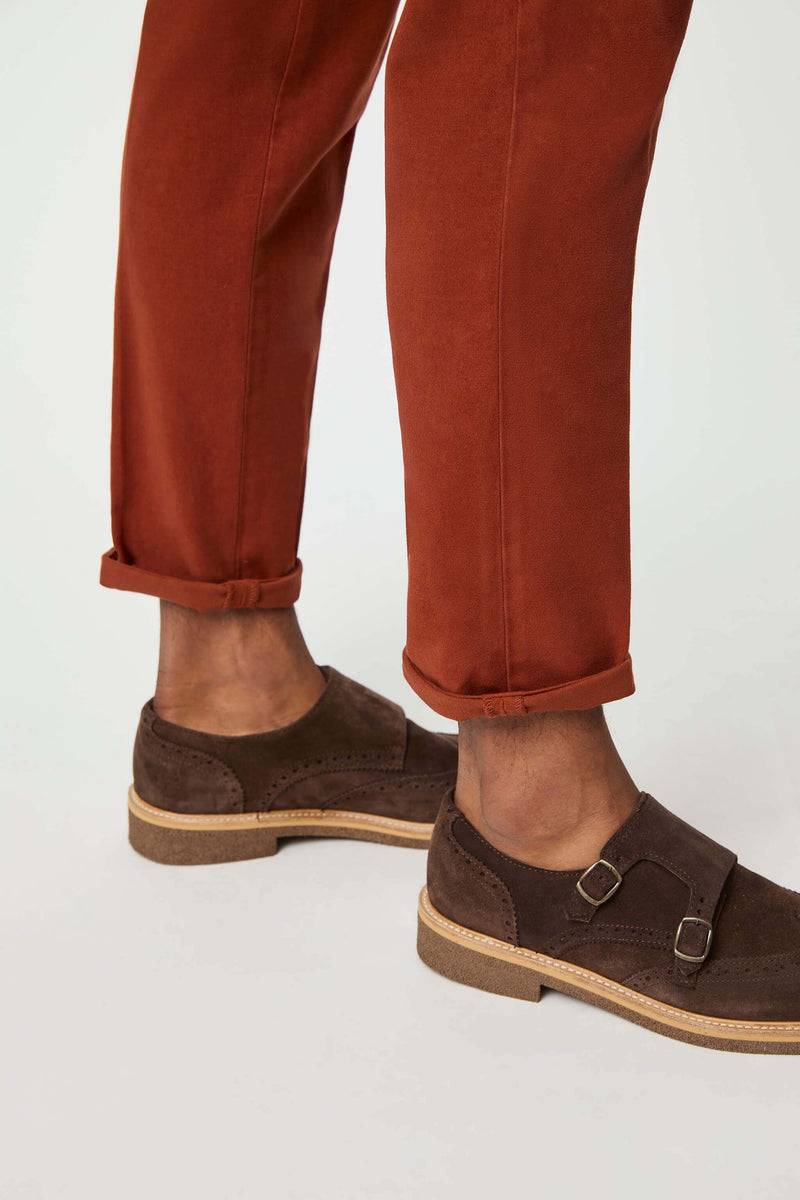 Lubiam Pantalone MUDDY tinto capo ruggine Pantalone MUDDY tinto capo ruggine Promozione Limitata