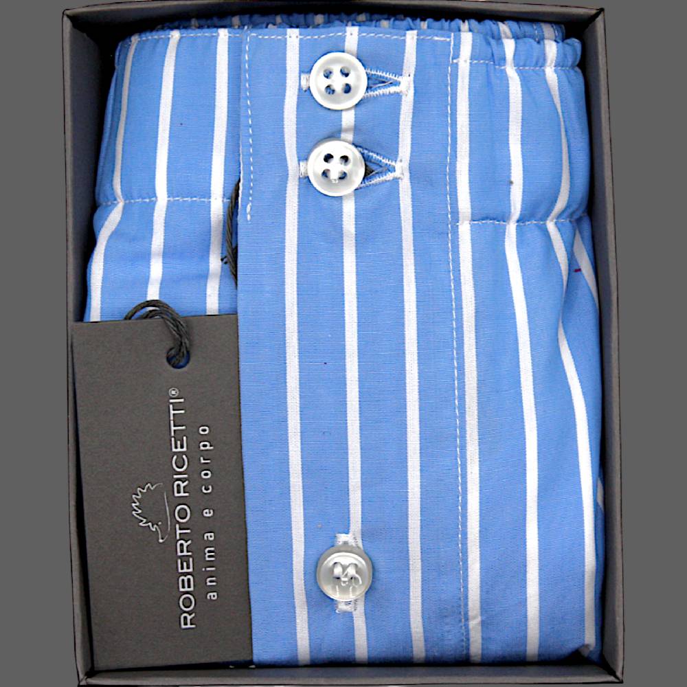 Roberto Ricetti BOXER DB1 SUPPORT - BASIC - CONTINUATIVO - RIGA FONDO AZZURRO Italy