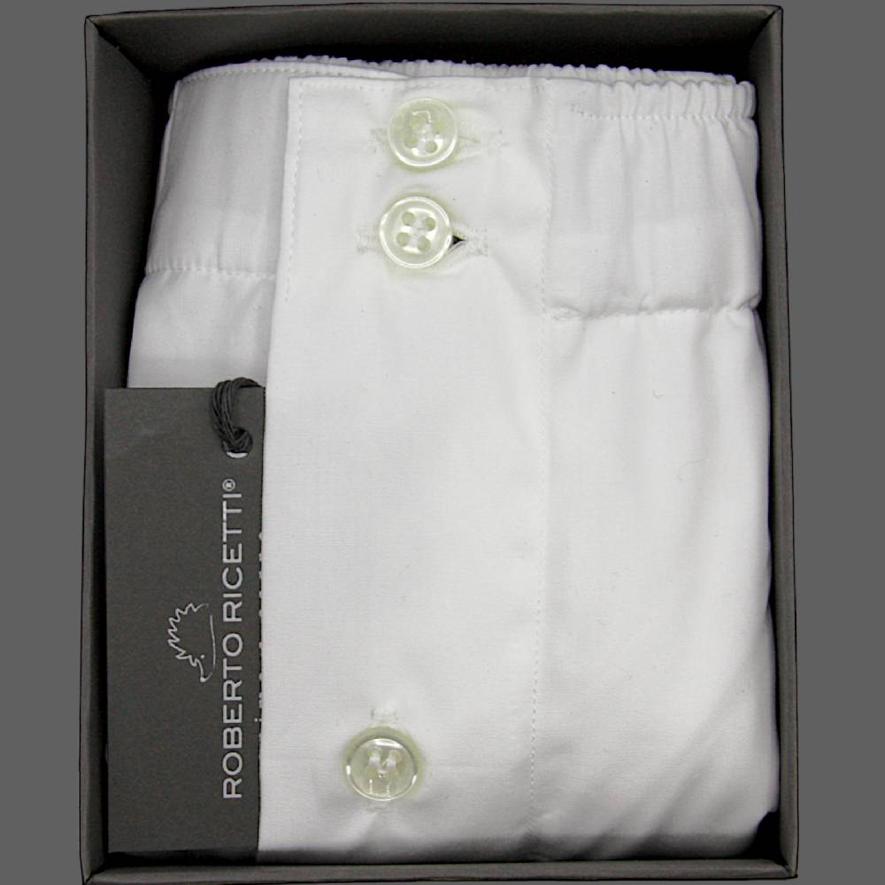 Roberto Ricetti BOXER DB1 SUPPORT - BASIC - CONTINUATIVO - BIANCO In Linea