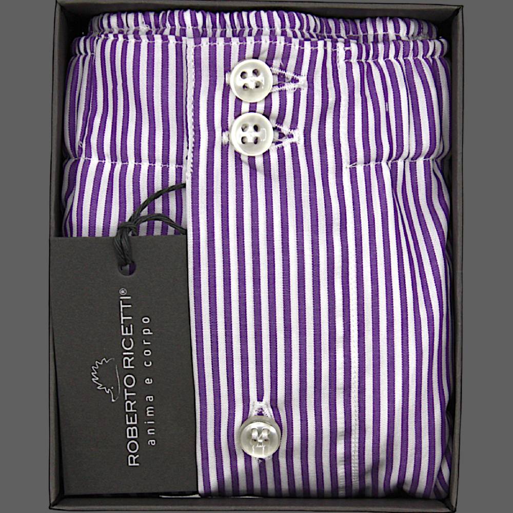 Roberto Ricetti BOXER DB1 SUPPORT - BASIC - CONTINUATIVO - RIGA VIOLA Nuovo