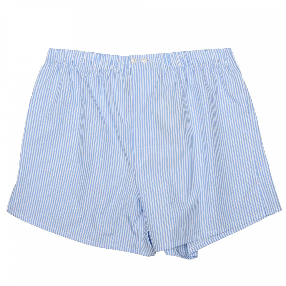 Roberto Ricetti BOXER UOMO CLASSIC - BASIC - CONTINUATIVO - RIGA AZZURRA Economico
