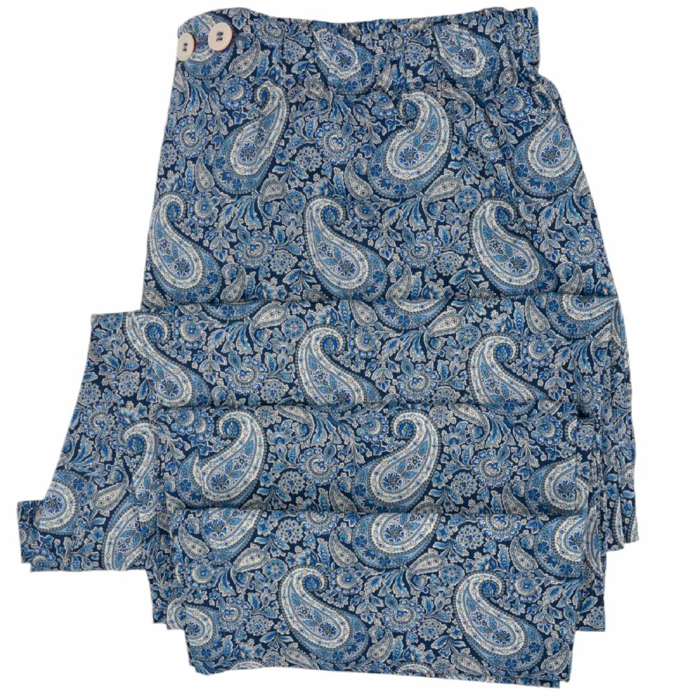 Roberto Ricetti PIGIAMA AME LUNGO - LIBERTY PAISLEY Vendita Calda