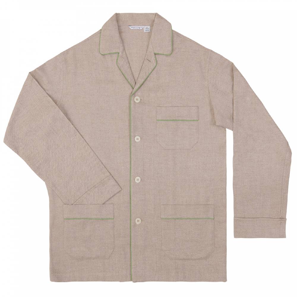 Roberto Ricetti PIGIAMA VENEZIA - COTONE CALDO BEIGE Negozio