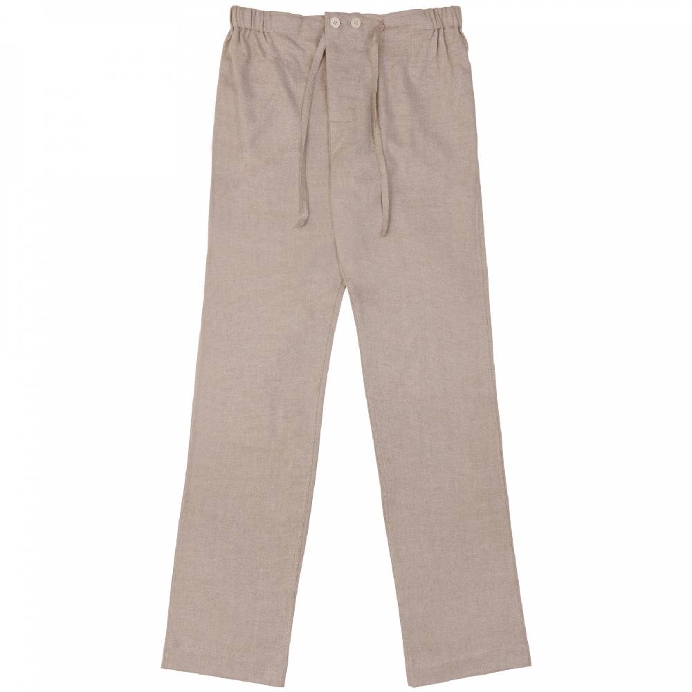 Roberto Ricetti PIGIAMA VENEZIA - COTONE CALDO BEIGE Negozio