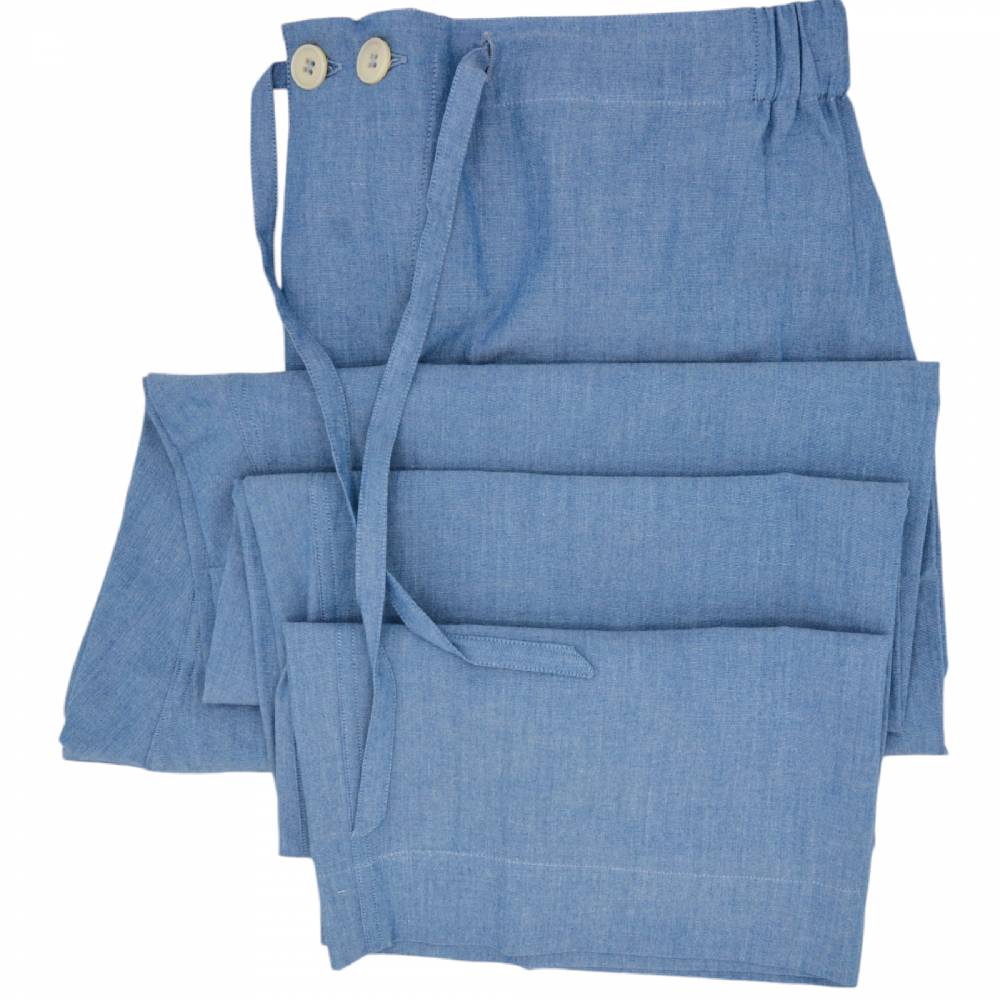 Roberto Ricetti PIGIAMA VENEZIA - CHAMBRAY PROFILO ROSSO Acquista Ora