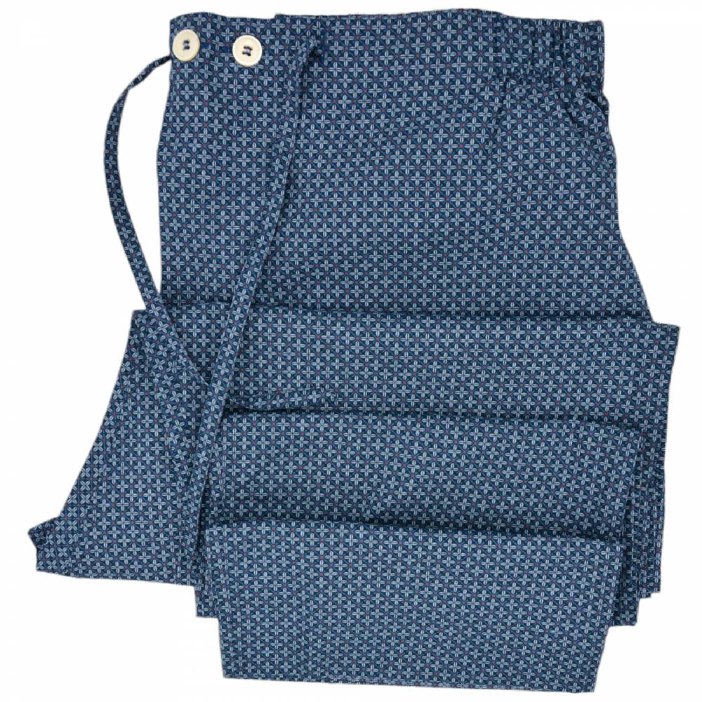 Roberto Ricetti PIGIAMA VENEZIA LUNGO - STAMPA GEOMETRICA Shopping Online