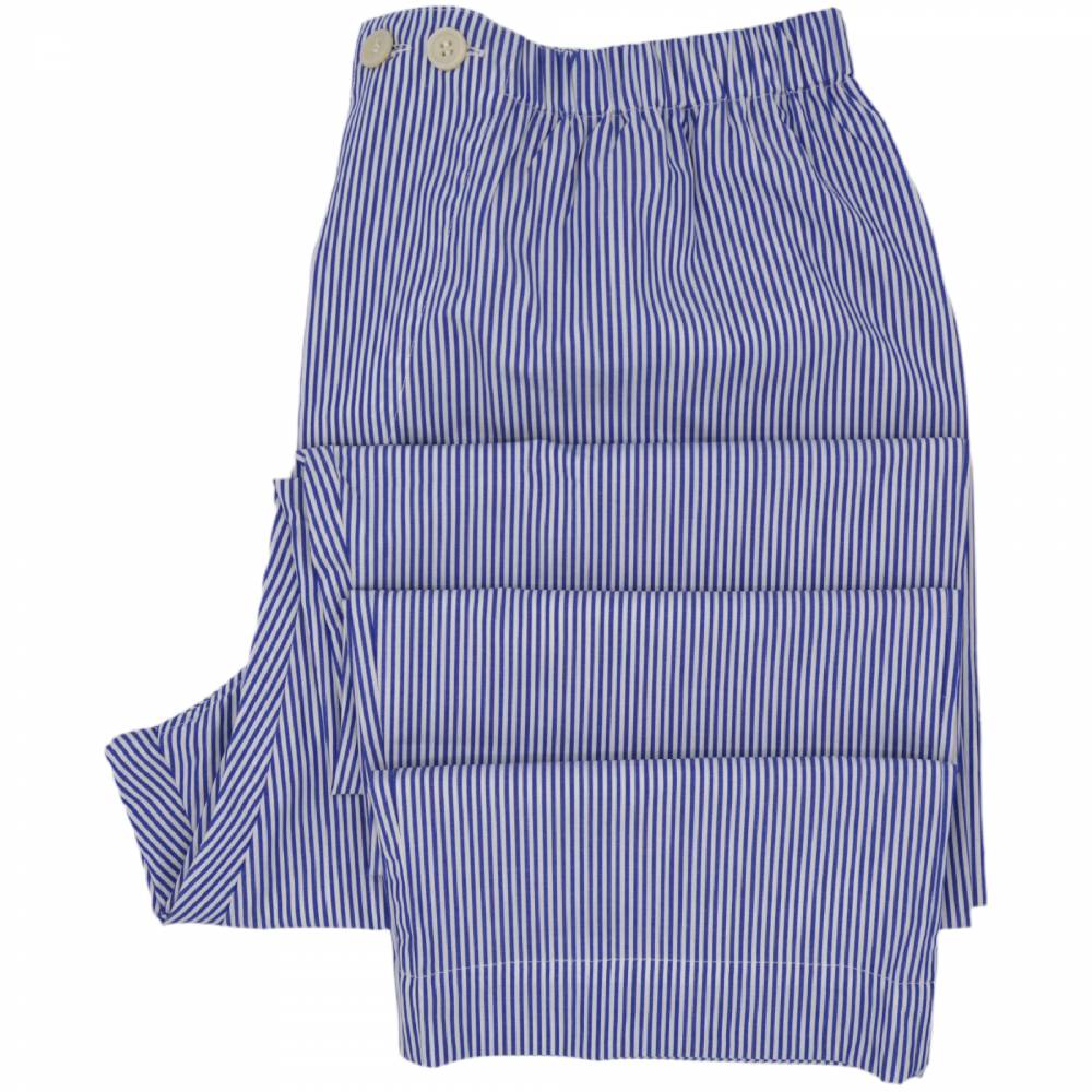 Roberto Ricetti PIGIAMA ESSENTIAL LUNGO - RIGA BIANCA E BLU Acquista Ora