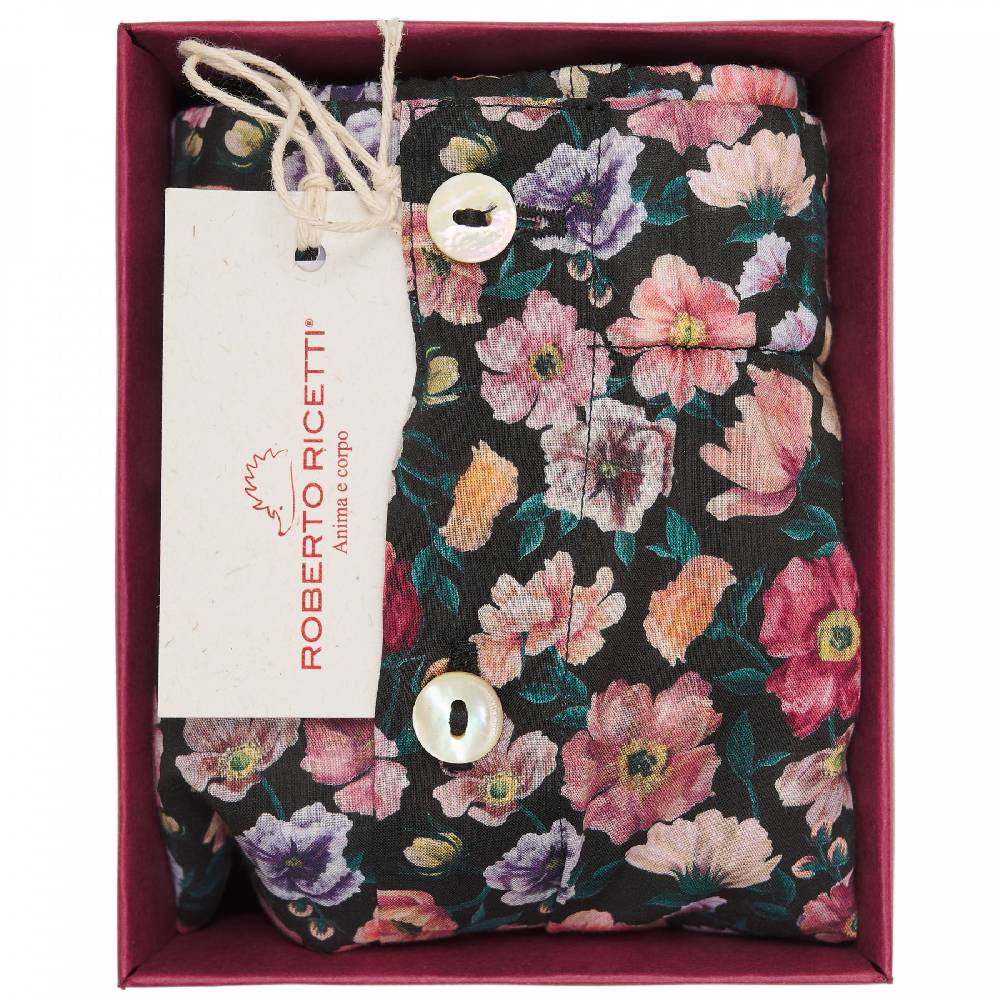 Roberto Ricetti BOXER COULOTTE DONNA - FIORE BASE NERA Prezzo di fabbrica