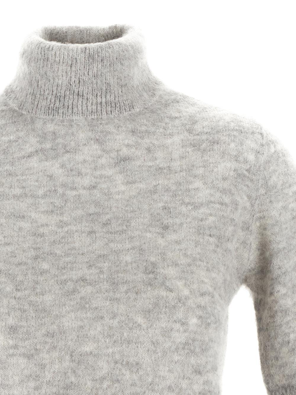 Oluxury Lardini Turtleneck knitwear Promozione temporanea