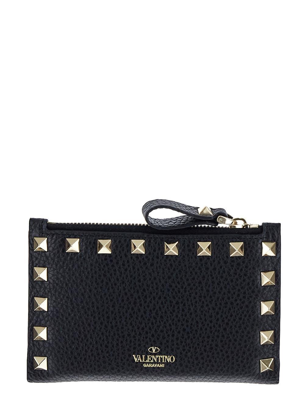 Oluxury Valentino Garavani Rockstud Wallet Qualità Garantita
