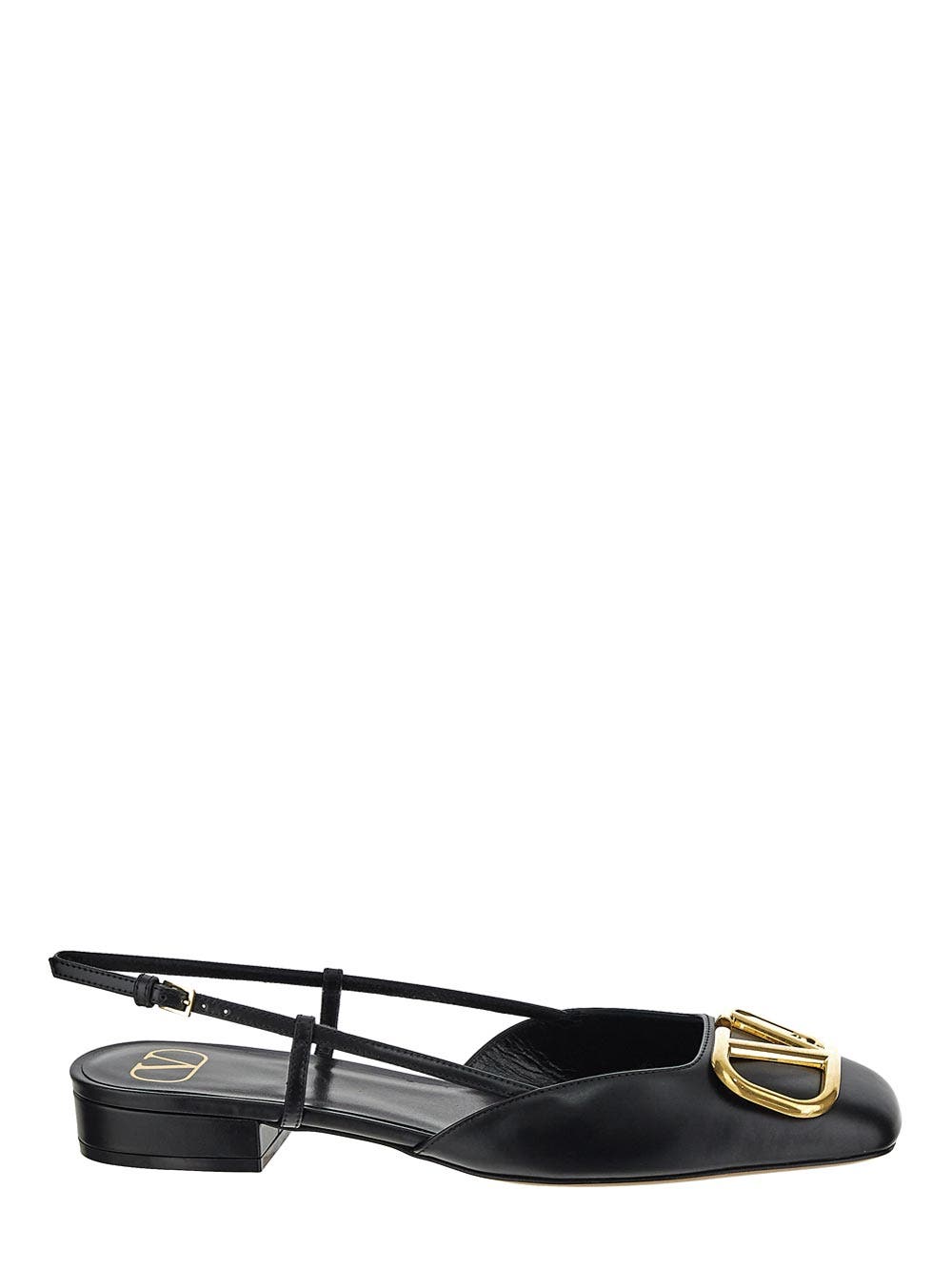 Oluxury Valentino Garavani Logo Ballerina Qualità