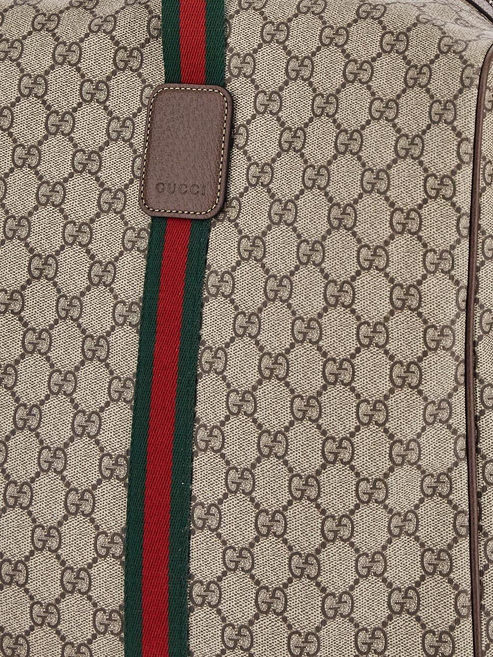 Oluxury Gucci Web Detail Maxi Travel Bag Nuovi prodotti