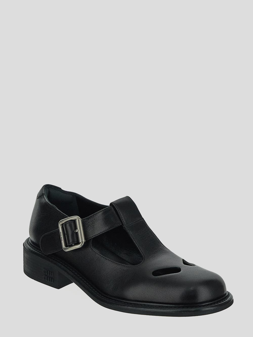 Oluxury Miu Miu T-bar shoes Spedizione Gratuita
